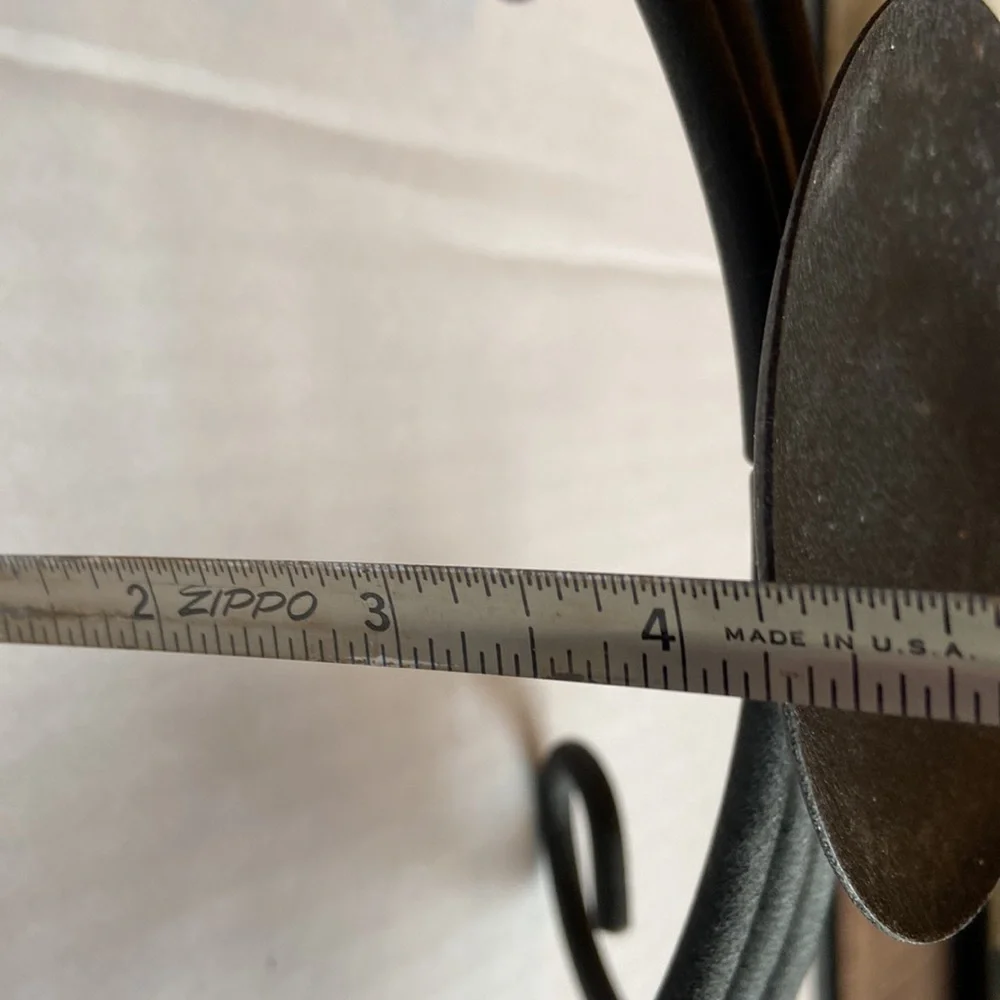Black Iron Candle Holder